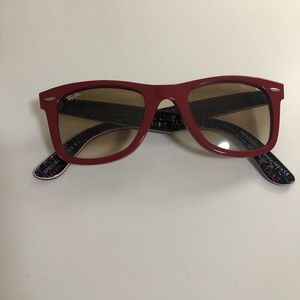 Red Ray-Ban Sunglasses (LIMITED EDITION)